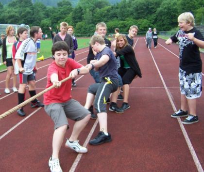 Spaß und Spiel waren Trumpf beim Sporttag der Realschule